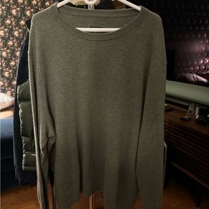Polo Washable Cashmere Sweater Moss Green